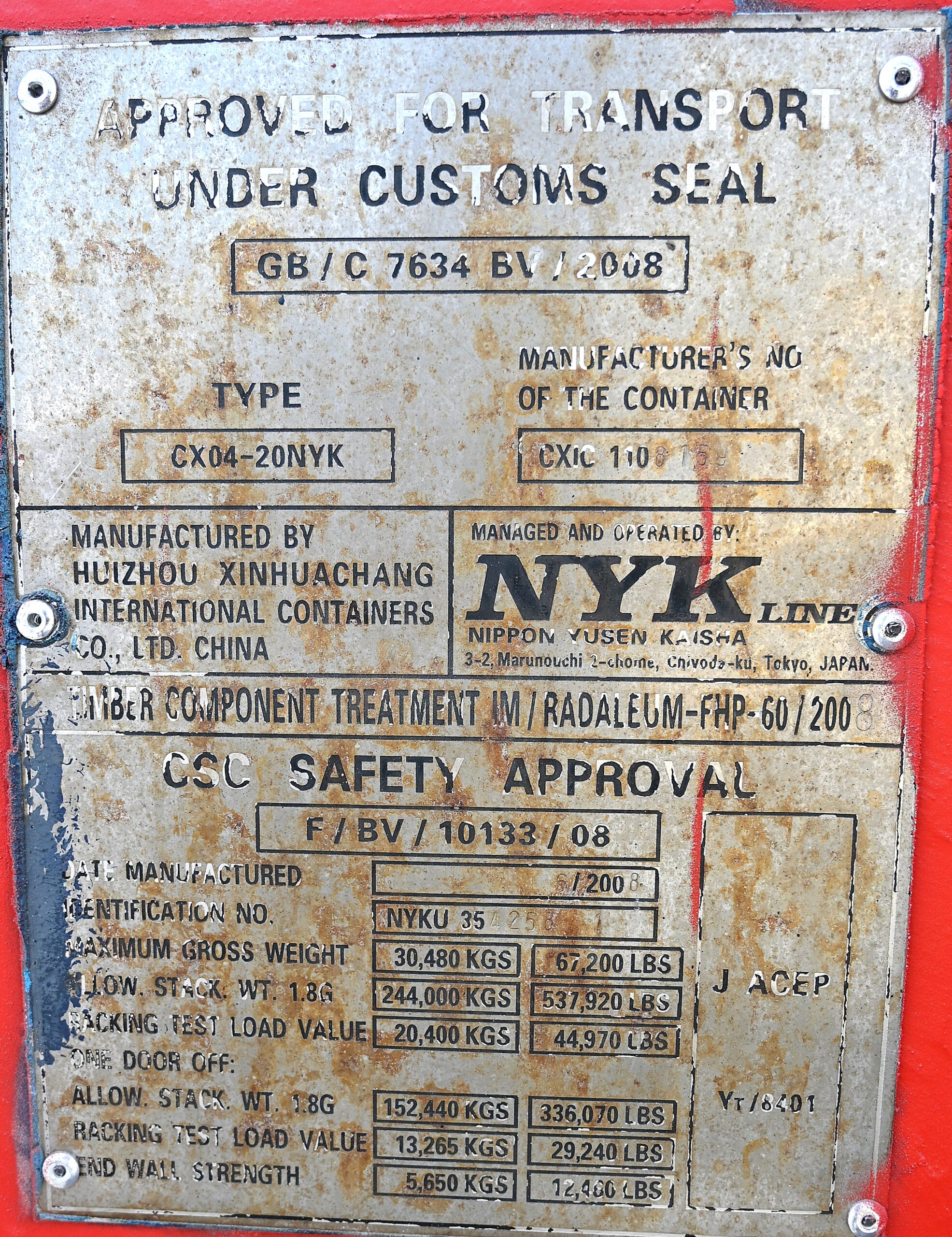 20 FT STD OFFICE CONTAINER - Image 17