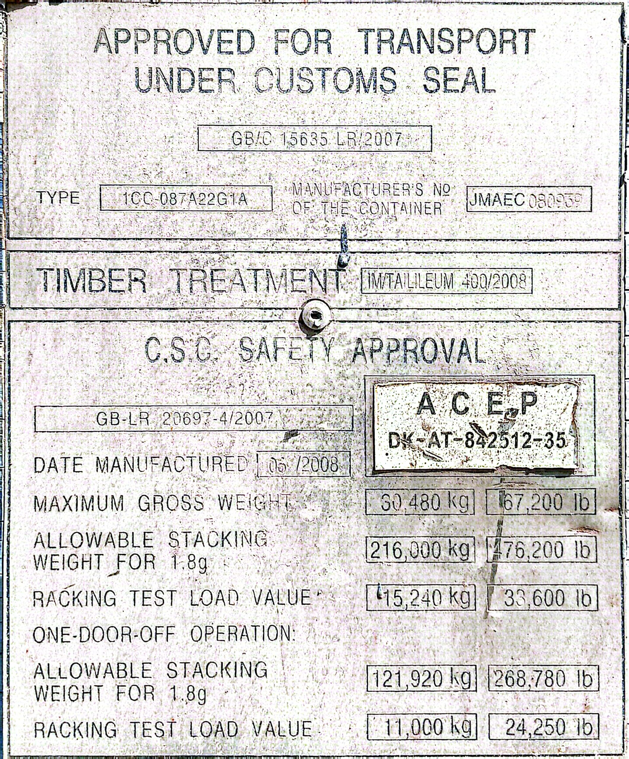 20 FT STD OFFICE CONTAINER - Image 14