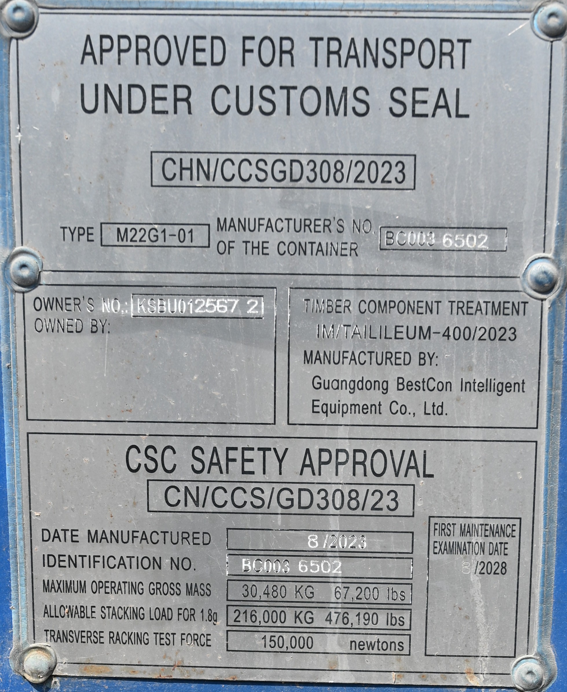 20FT STD BRAND NEW - Image 9