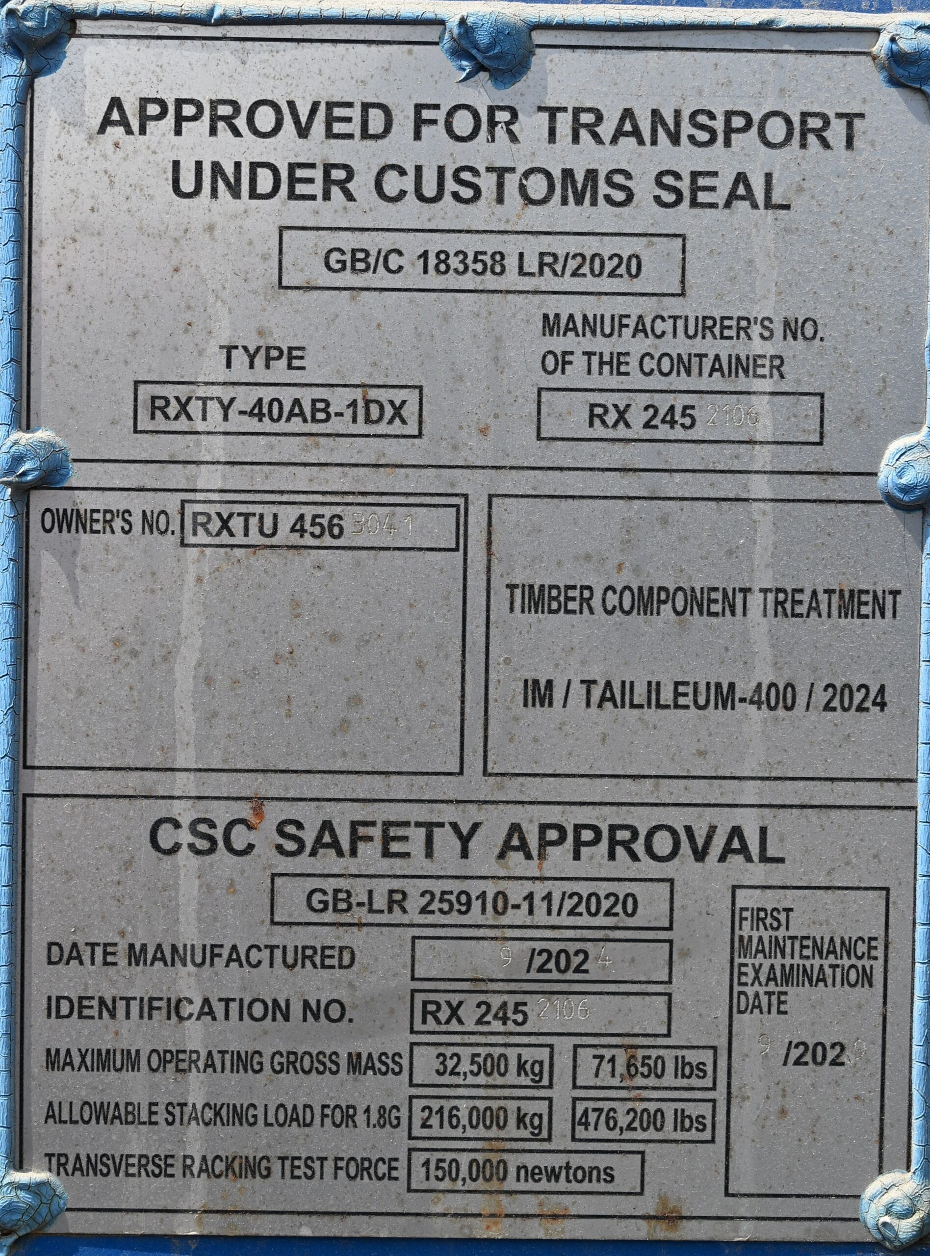 40 FT HC BRAND NEW - Image 9